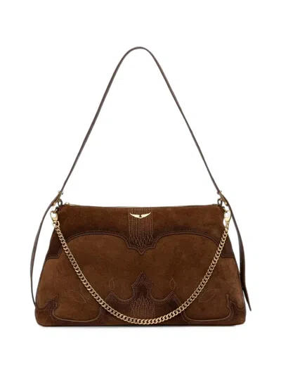 Zadig & Voltaire Jim Western Used Bag In Brown