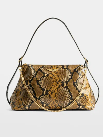 Zadig & Voltaire Jim Wild Bag In Brown