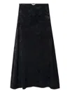 Zadig & Voltaire Jimeno Maxi Skirt In Black