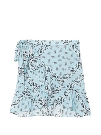 Zadig & Voltaire Jupiter Skirt In Blue
