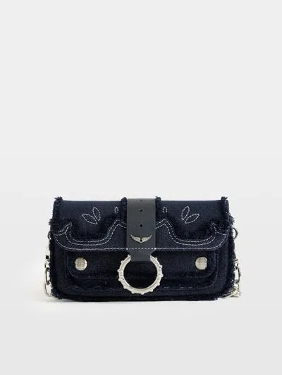 Zadig & Voltaire Kate Denim Wallet Bag