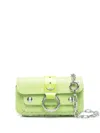 Zadig & Voltaire Kate Wallet Lizard-embossed Leather Mini Bag In 绿色