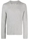 Zadig & Voltaire Kennedy Logo-embroidered Cashmere Jumper In Grey