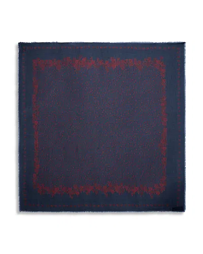 Zadig & Voltaire Kerry Hearts Scarf In Blue