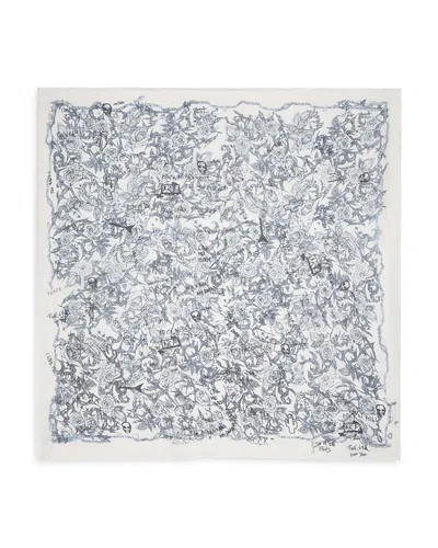 ZADIG & VOLTAIRE KERRY ROSES SCARF