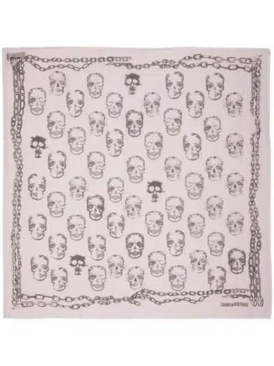 Zadig & Voltaire Kerry Scarf In Bebe