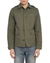 Zadig & Voltaire Kido Heavy Cotton Skull Jacket In Green