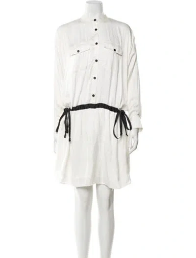 Pre-owned Zadig & Voltaire Knee-length Dress In Neutral