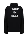 Zadig & Voltaire Womens Noir Alma Turtleneck Oversized Wool Jumper In Black