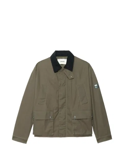 Zadig & Voltaire Konnice Coated Cotton Jacket In Gray
