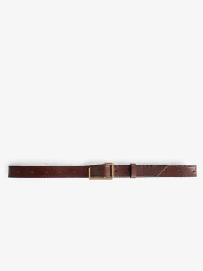 Zadig & Voltaire La Cecilia Obsession Belt In Brown