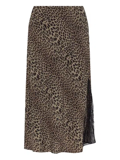 Zadig & Voltaire Lace-insert Skirt
