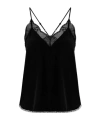 Zadig & Voltaire Lace-trimmed Camisole In Black