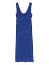 Zadig & Voltaire Renzo Jac Horses Dress In Blue