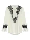 Zadig & Voltaire Lace-trimmed Blouse