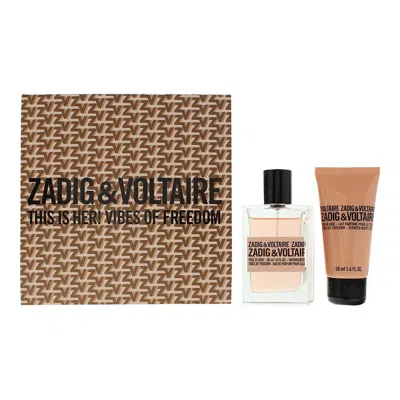 Zadig & Voltaire Ladies This Is Her Vibes Of Freedom Gift Set Fragrances 3423222048532
