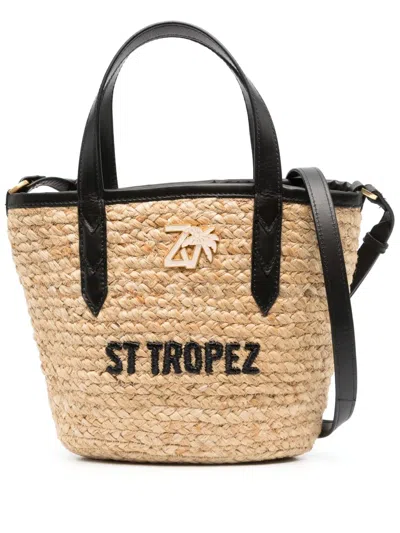 Zadig & Voltaire Le Baby St Tropez Beach Bag In Beige