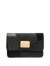 Zadig & Voltaire Le Cecilia Calf-leather Wallet In Schwarz