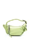 Zadig & Voltaire Le Cecilia Leather Mini Bag In Green