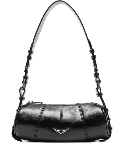 Zadig & Voltaire Le Roudoudou Vintage Shoulder Bag In Black