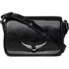 Zadig & Voltaire Zadig&voltaire Le Zazi Crossbody In Black