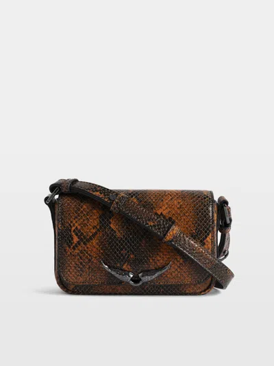 Zadig & Voltaire Le Zazi Wild Bag In Flame