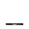 Zadig & Voltaire Leather Belts In Black