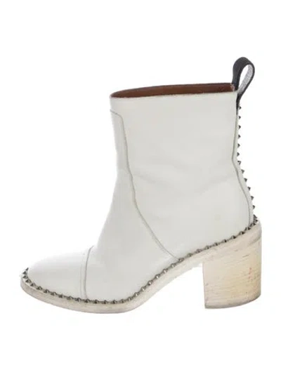 Pre-owned Zadig & Voltaire Leather Boots In Orange