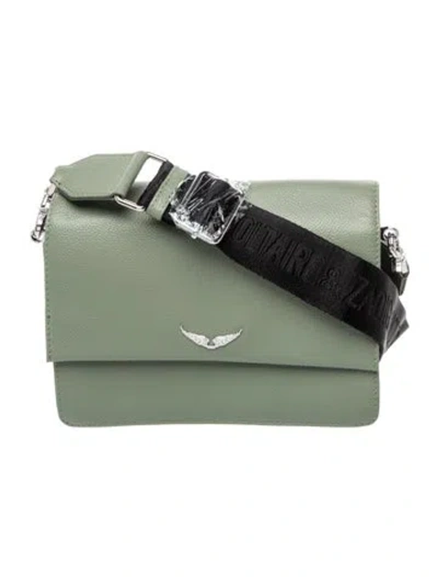 Pre-owned Zadig & Voltaire Leather Crossbody Bag In Green