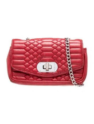 Pre-owned Zadig & Voltaire Leather Crossbody Bag In Red