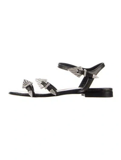 Pre-owned Zadig & Voltaire Leather Sandals In Blue