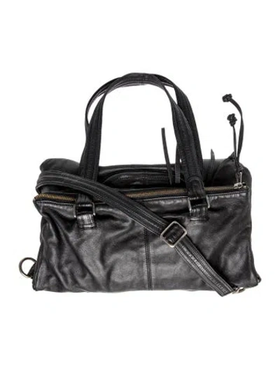 Pre-owned Zadig & Voltaire Leather Shoulder Bag In Black