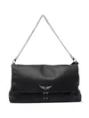 Zadig & Voltaire Zadig&voltaire Leather Shoulder Bag With Chain Strap