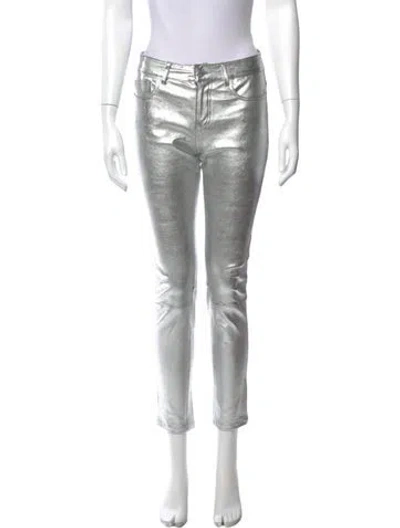Pre-owned Zadig & Voltaire Leather Skinny Leg Pants