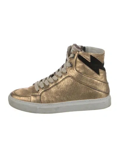 Pre-owned Zadig & Voltaire Leather Sneakers