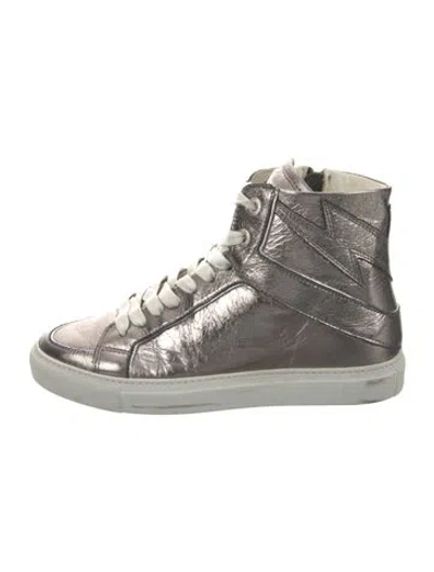 Pre-owned Zadig & Voltaire Leather Sneakers