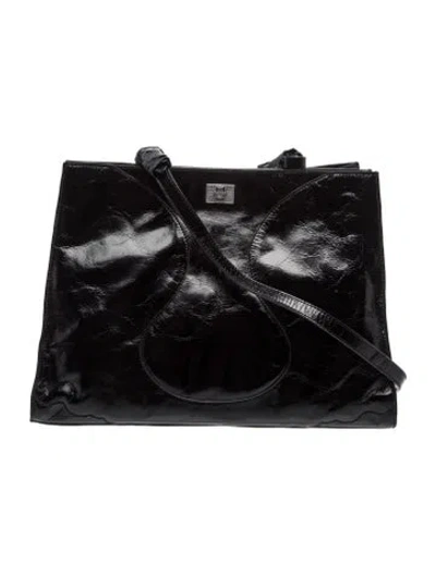 Pre-owned Zadig & Voltaire Leather Top Handle Bag In Black