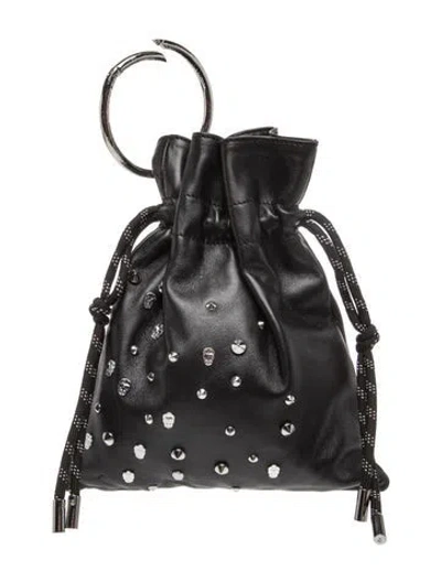 Pre-owned Zadig & Voltaire Leather Top Handle Bag In Gray