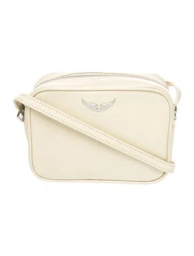 Pre-owned Zadig & Voltaire Leather Top Handle Bag In Neutral