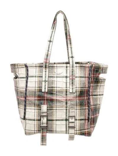 Pre-owned Zadig & Voltaire Leather Tote In Neutral