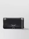 Zadig & Voltaire Leather Wing Shoulder Bag