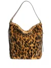 Zadig & Voltaire Leopard-print Shoulder Bag In Brown