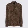 Zadig & Voltaire Multicolor Viscose Shirt In Brown