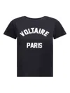 Zadig & Voltaire Zadig&voltaire Alys Cotton T Shirt In Black