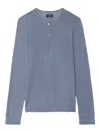 Zadig & Voltaire Pullover Mit Logo In Blue