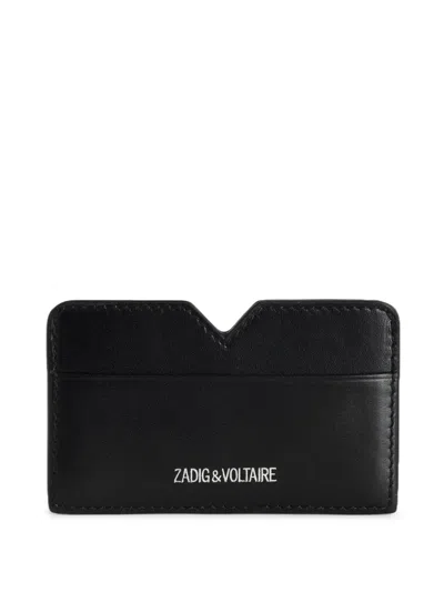 Zadig & Voltaire Logo-embroidered Card Holder