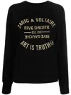 Zadig & Voltaire Sweaters Blacks And Greys In Schwarz