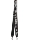 Zadig & Voltaire Logo-jacquard Shoulder Strap In Black