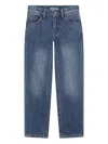 Zadig & Voltaire Logo-patch Jeans In Brown