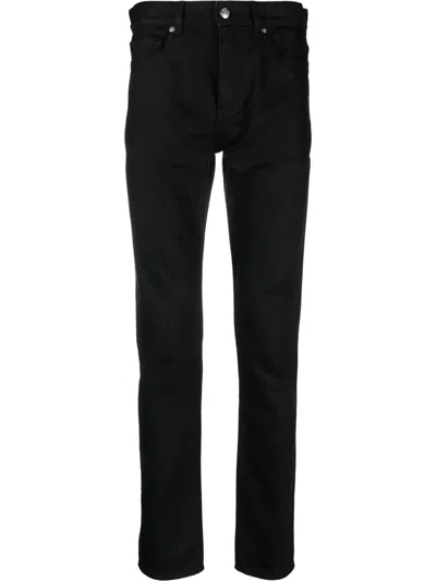 ZADIG & VOLTAIRE LOGO-PATCH STRAIGHT-LEG JEANS